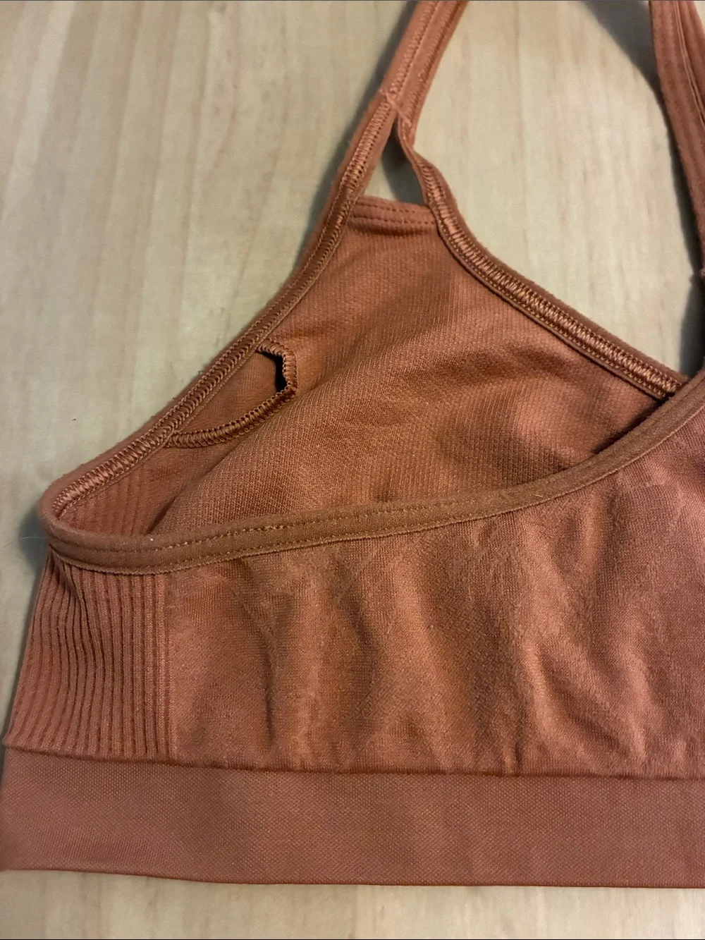 Patagonia Barely Bra Racerback Wire Free Women’s Large Sienna Tan